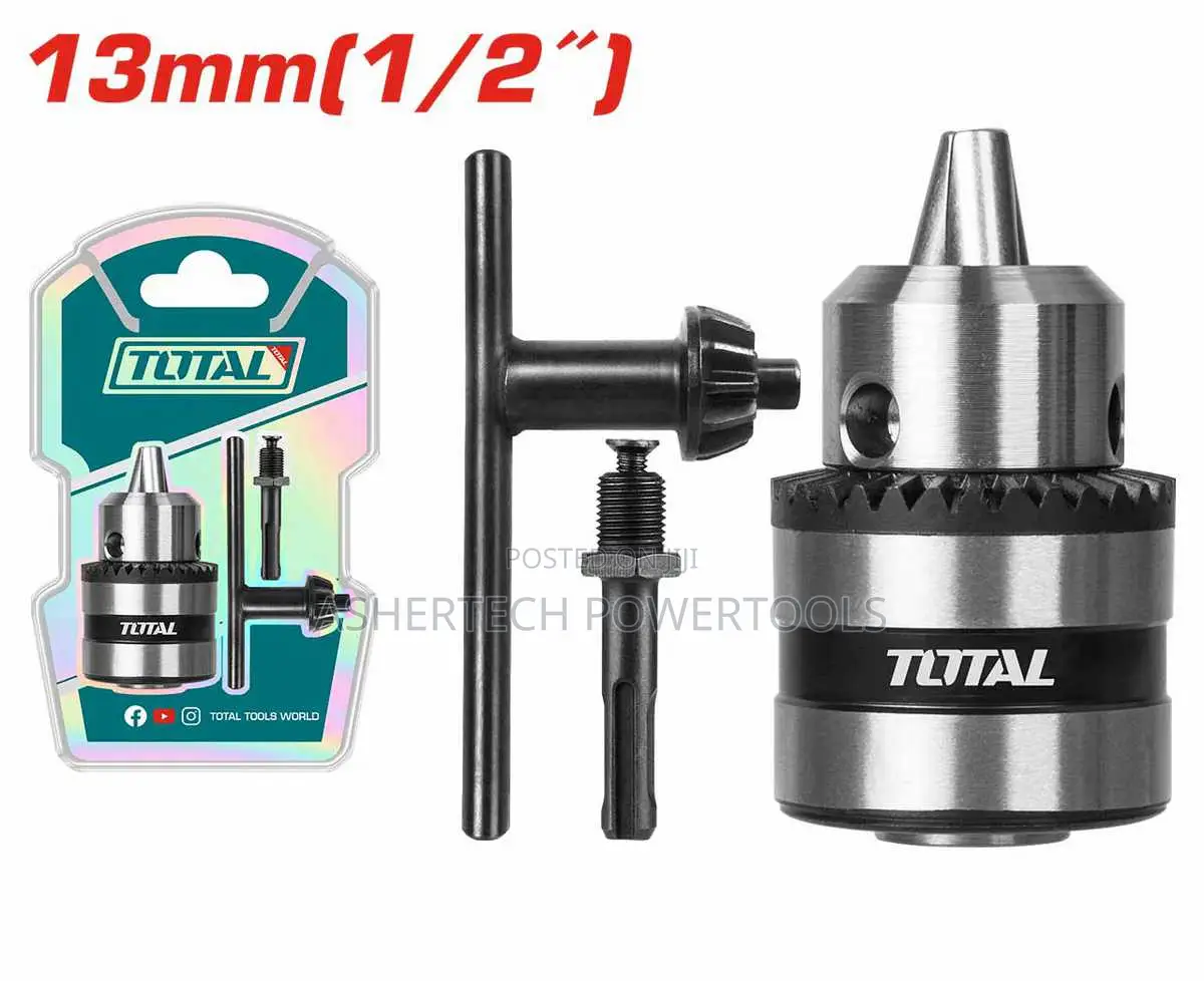 Tac451301.1 Total 13mm Key Chuck
With Adaptor