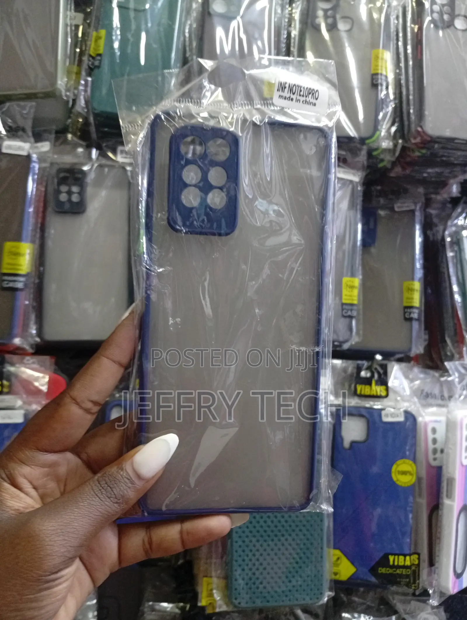 Silicone Back Cover for the Infinix Note 10