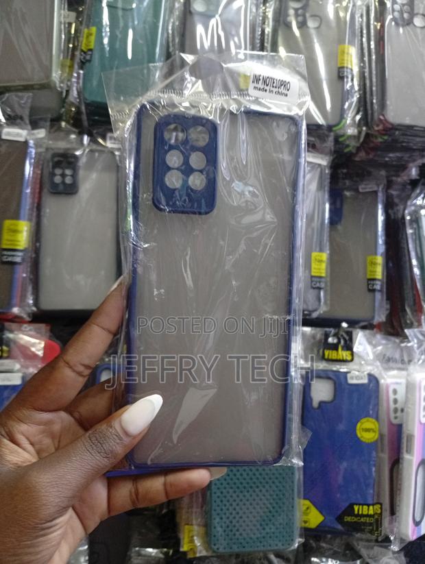 Silicone Back Cover for the Infinix Note 10