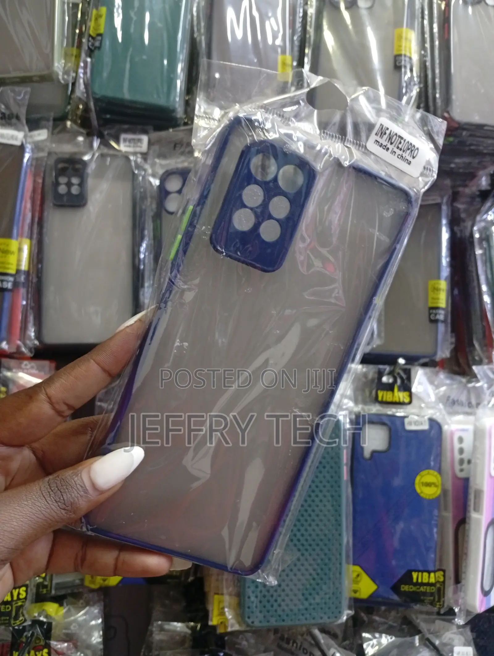 Silicone Back Cover for the Infinix Note 10