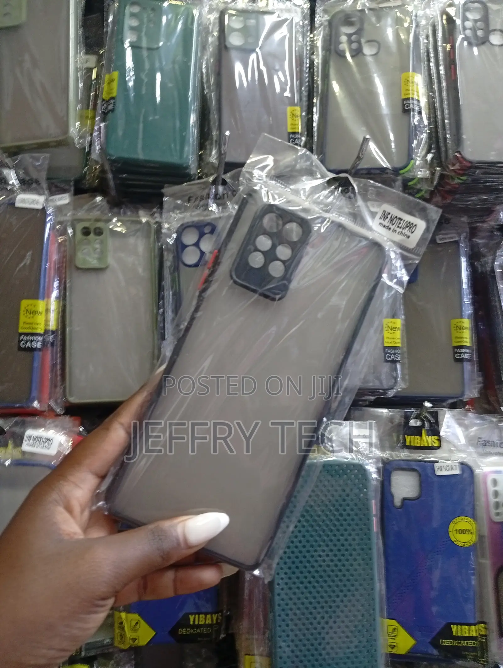 Features a Smoke-Colored Translucent Protective Phone Case,
