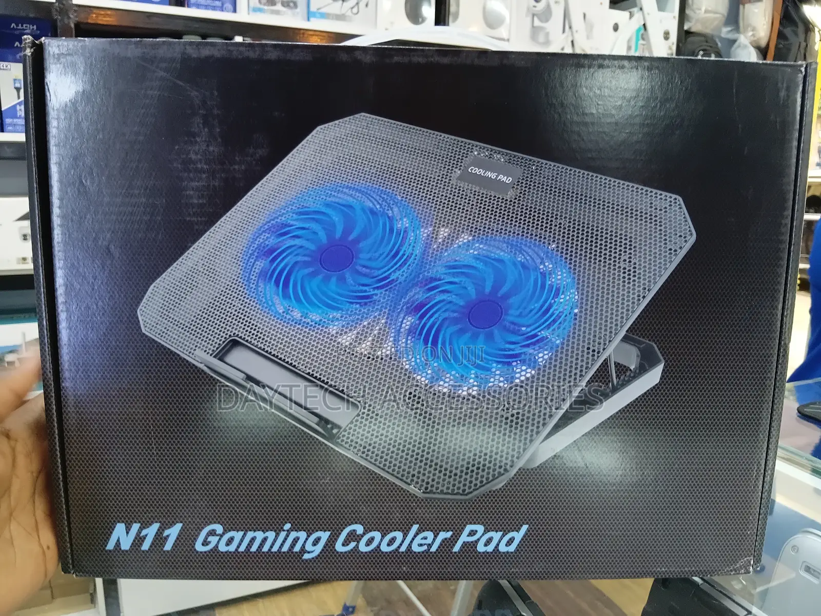 Gaming Cooler Pad With 2 Dual Fan - N11