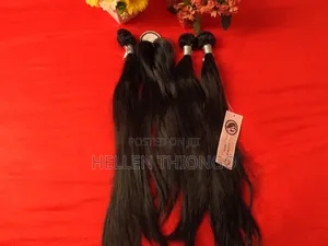 Semi Human Hair Bundles
