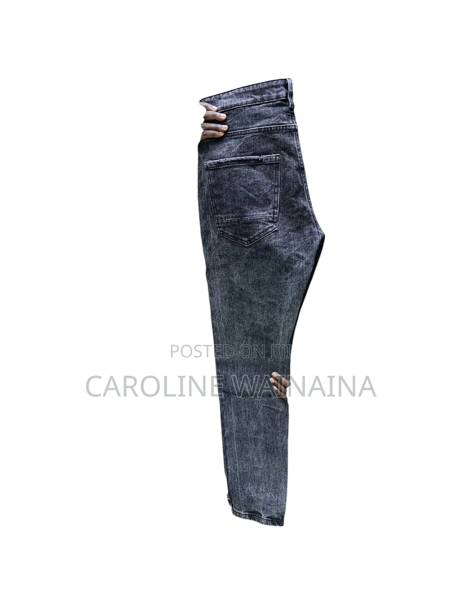 Black Wash Jeans for Men