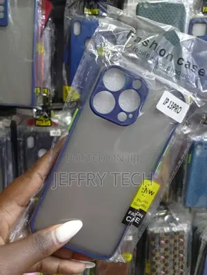 Product Is a Translucent Phone Case Designed for the iPhone 13 Pro.