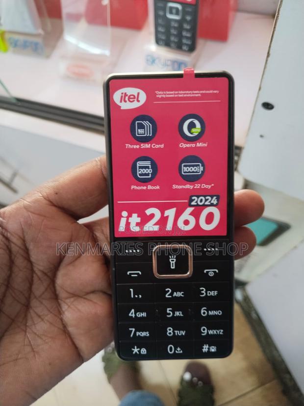 New Itel it2160 4 GB Black - thumbnail 2