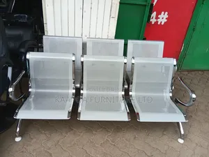 Three Seater Waiting Bench With Unpadded