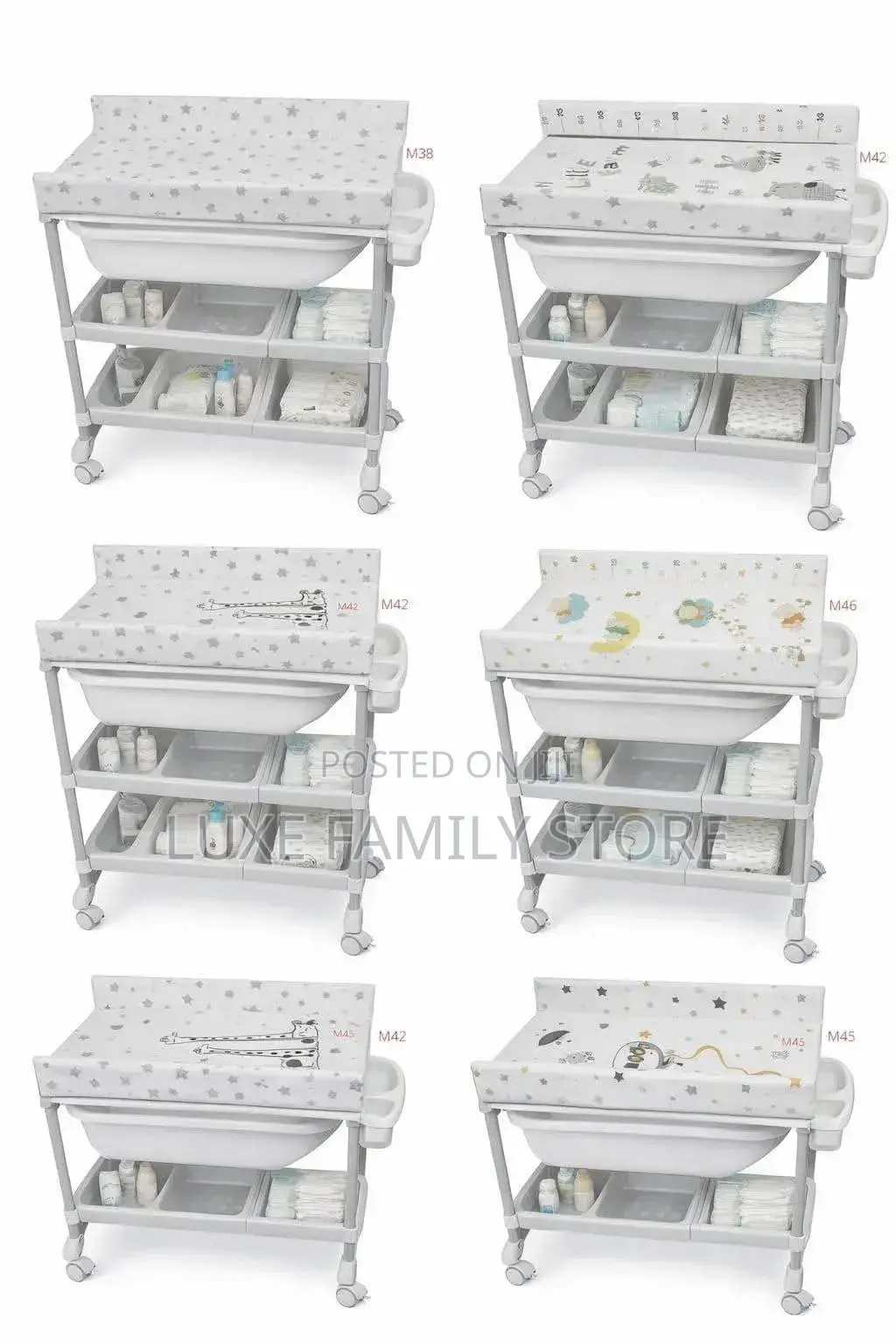 3-in-1 Baby Bath Changing Station