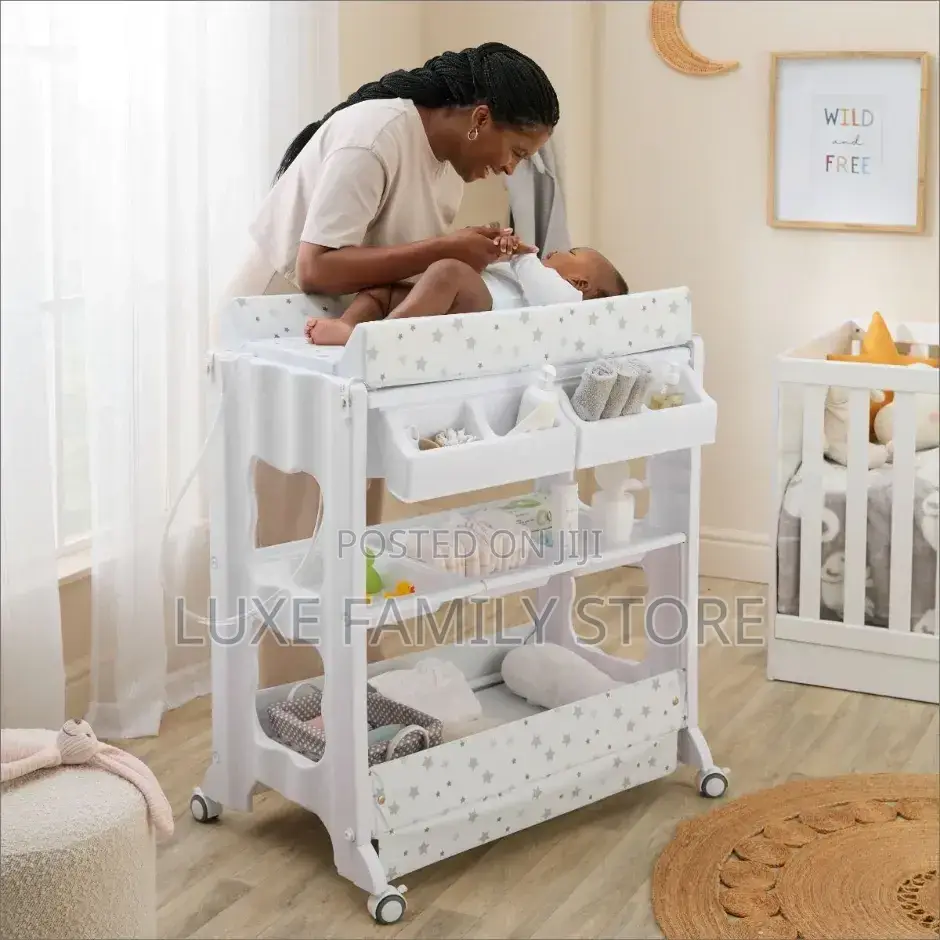 3-in-1 Baby Bath Changing Station