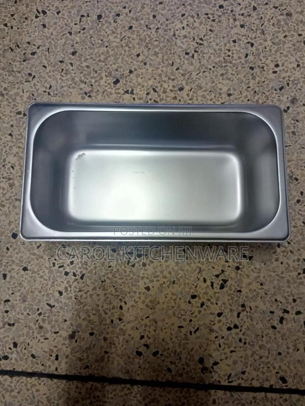 Triple Chaffing Dish Insert / Food Warmer Insert - thumbnail 2