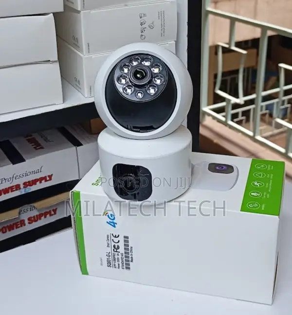 Dual Lens Wireless 4g Simcard PTZ Camera;L;'p[