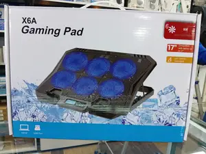 Revenge X6a Display 6 Blue Led Fans Laptop Cooler
