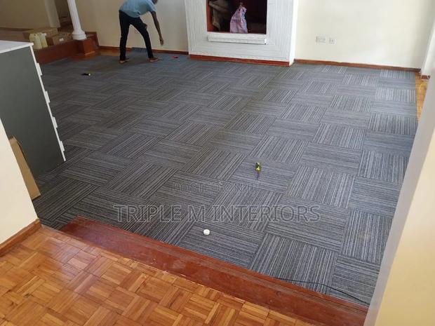 Inviting Soft Tile Carpet Setup