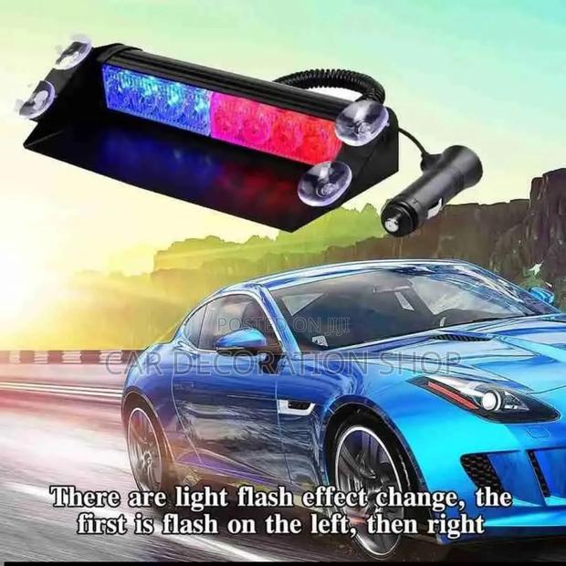 12v Led Strobe Warning Dashboard Light