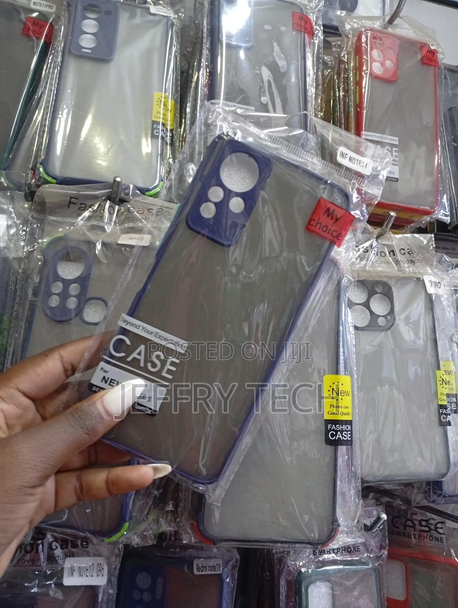 Translucent Smoke Case for the Xiaomi Redmi Note 10 Pro