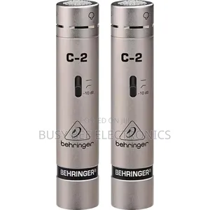 C-2 2 Matched Condenser Microphones Cardioid Pickup Pattern Low-Mass