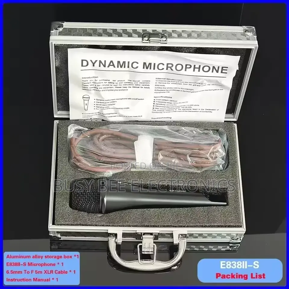 Dynamic Microphone Performance Live Broadcast Wired Microphone