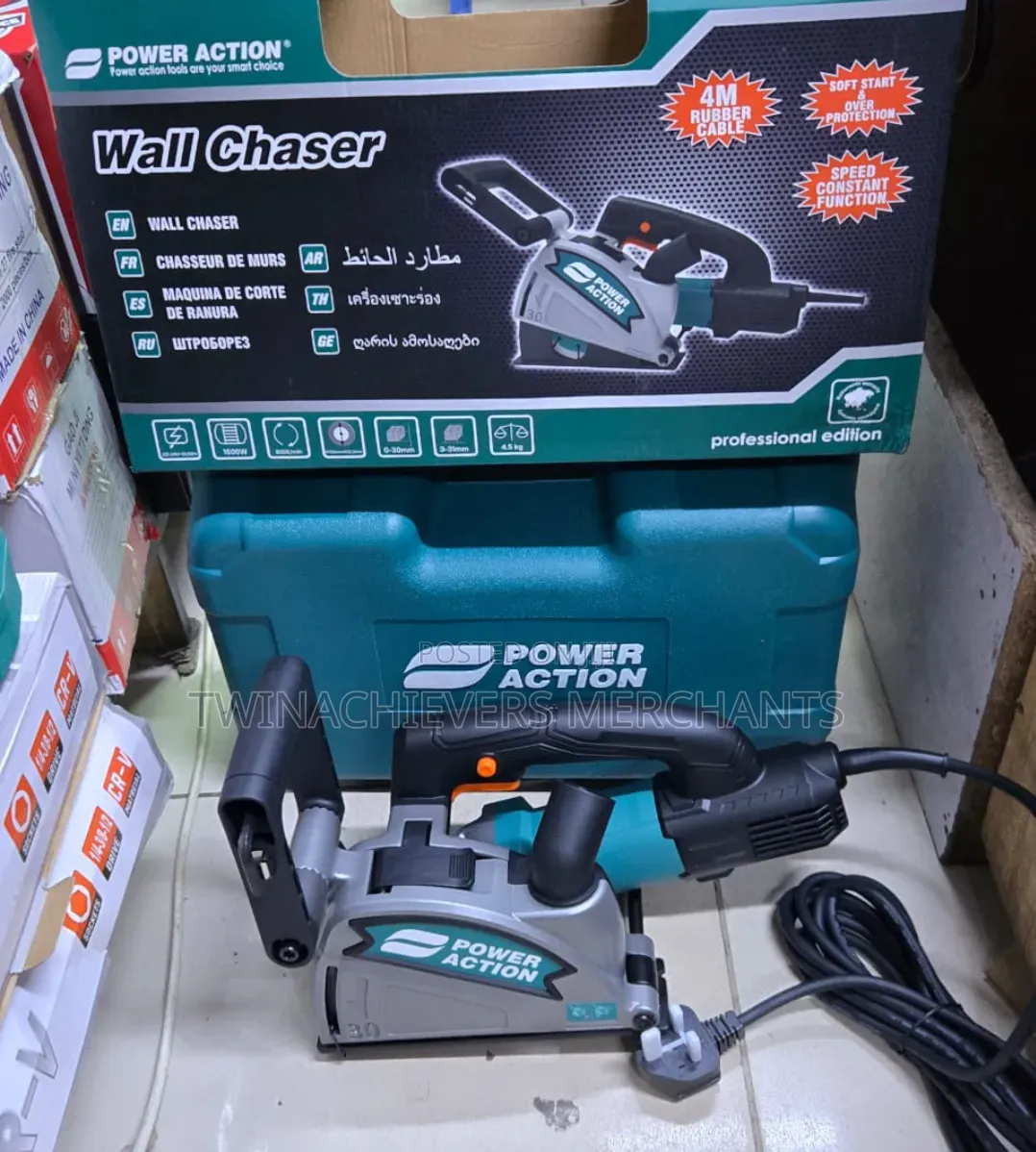 Wall Chaser/Poweraction 1600w Wall Chaser