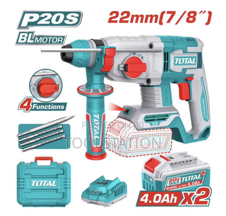 Cordless Rotary Hammer Brushless Motor Voltage: 20v Trhli212282