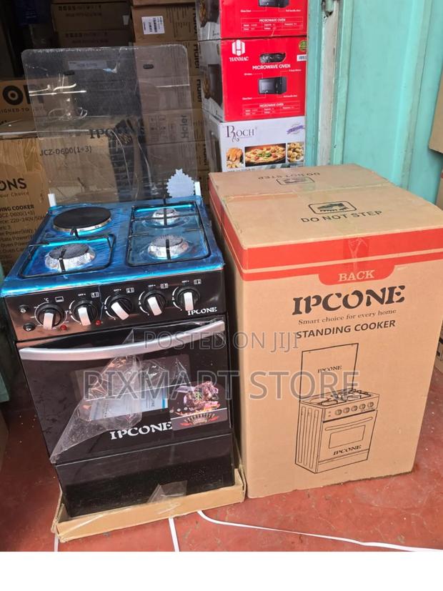 Ipcone 50×55 3+1 Standing Cooker With Electric Oven