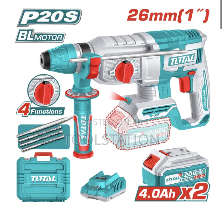 Cordless Rotary Hammer Brushless Motor Voltage:20v Trhli202682