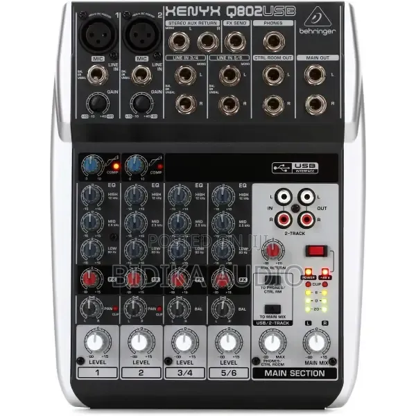 Quality Behringer 802 Usb Mixer
