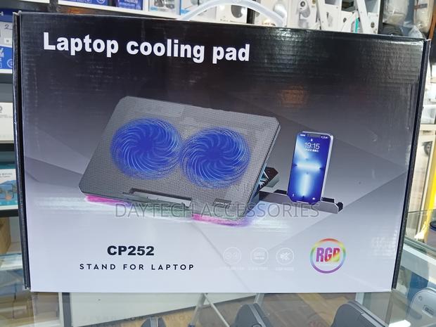 The Cp252 Laptop Cooling Pad Ergonomic Dual-Fan for 17 Inches Laptops