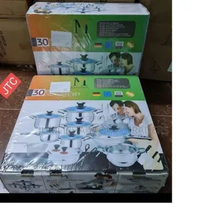 *Marwa 30pcs Cookware Set* *Ksh. 9300*Induction Enabled*