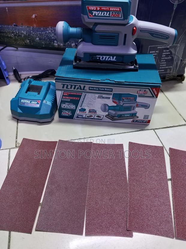 Industrial Cordless Total Finishing Sander