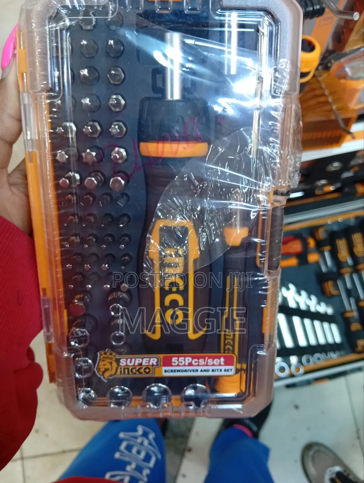 55pcs/Set Screwdriver Bits Set