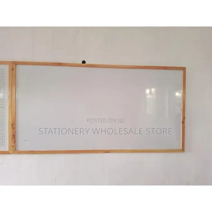Wooden Framed Whiteboard 8ft X 4ft