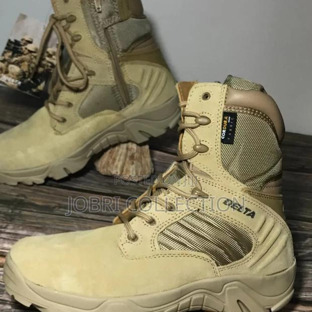 Desert Brown Delta Tactical Military Boots