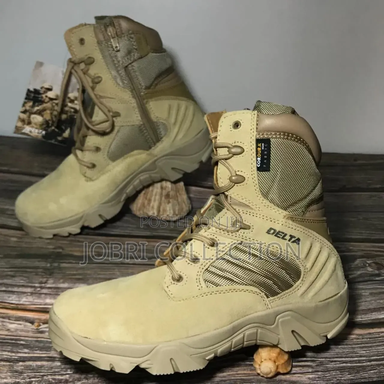 Desert Brown Delta Tactical Military Boots