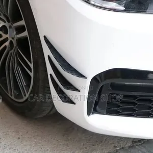 6pc Sporty Look Bumper Spoiler Canards Kit