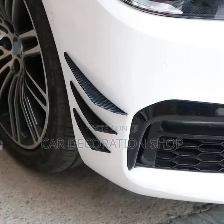 6pc Sporty Look Bumper Spoiler Canards Kit