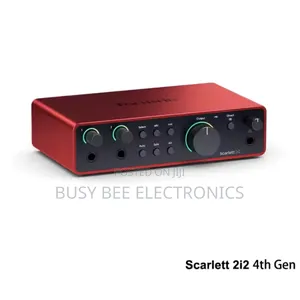 Focusrite Scarlett 2i2 4th Gen Usb Audio Interface