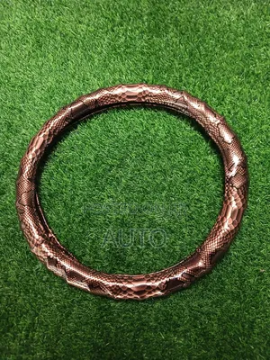 Premium Snake Skin Steering Wheel Cover – Universal Anti-Slip