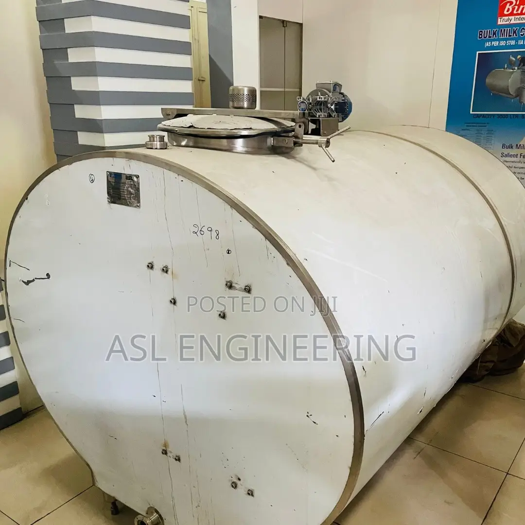 Cooling Tank 10000 Lts With Cooling System