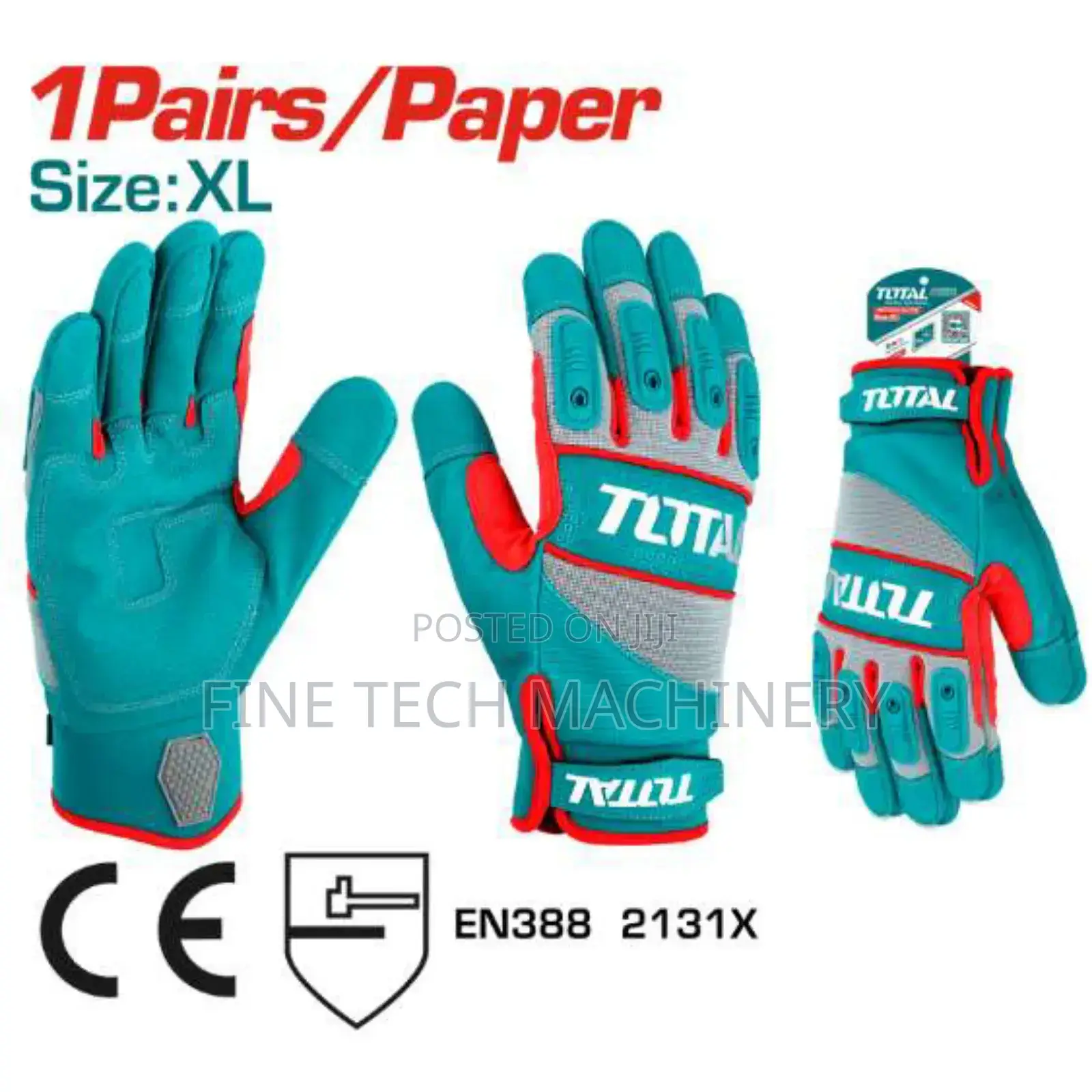 Total Mechanical Glove /Tsp1808-xl