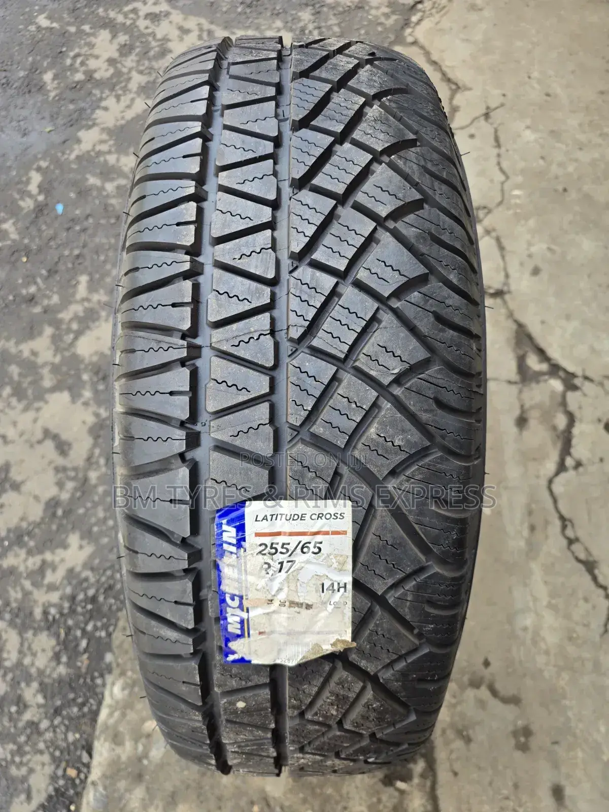 255 /65 R17 Michelin Tyres (Latitude Cross)
