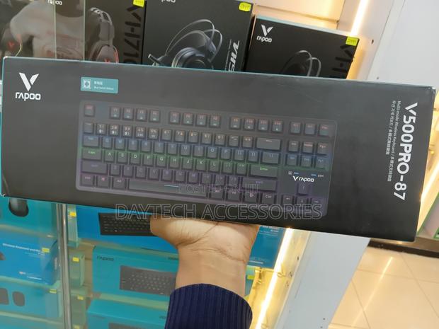 Rapoo V500 Pro-87 Multi Mode Wireless Mechanical Gaming Keyboard - main view