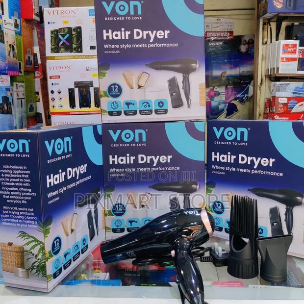Von Hair Dryer – Fast Drying Heat Control