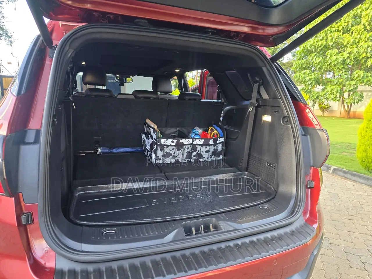 Ford Everest 2018 Red