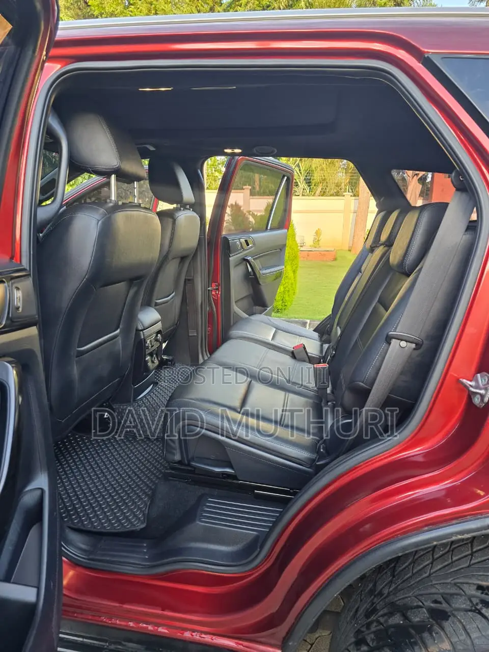 Ford Everest 2018 Red
