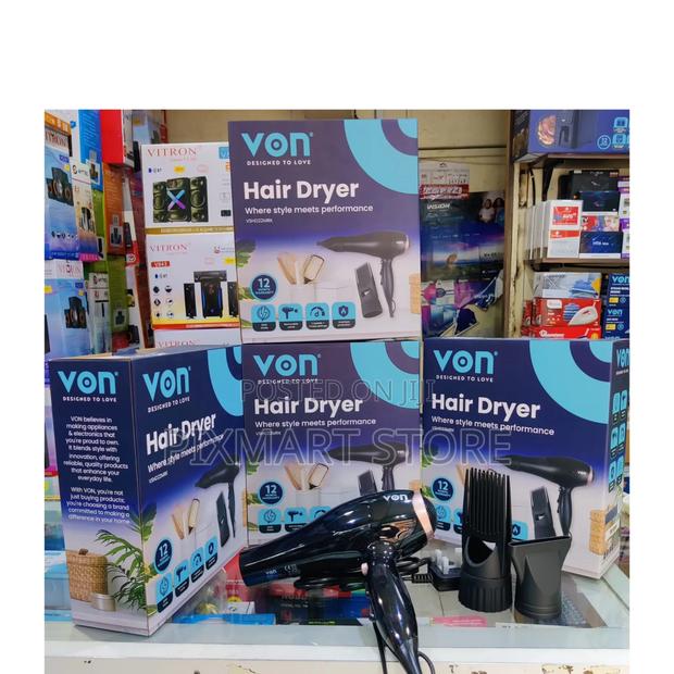 Von Compact Hair Dryer – Lightweight Powerful