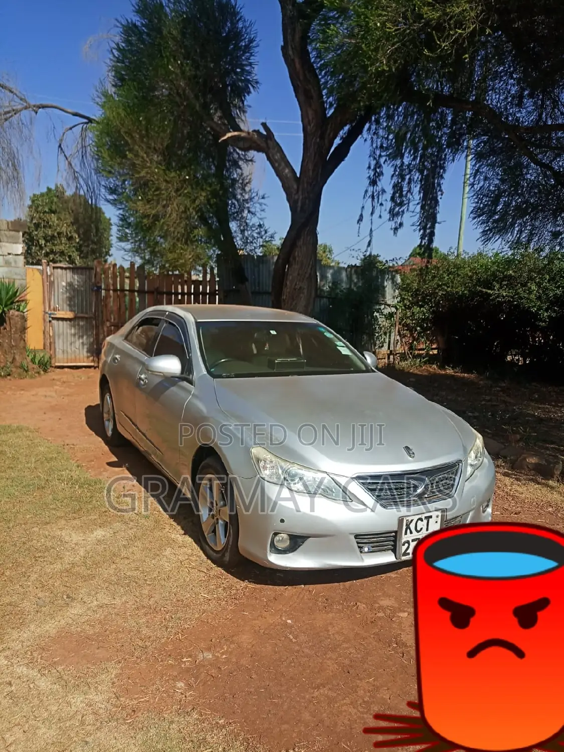 Toyota Mark X 2012 Silver