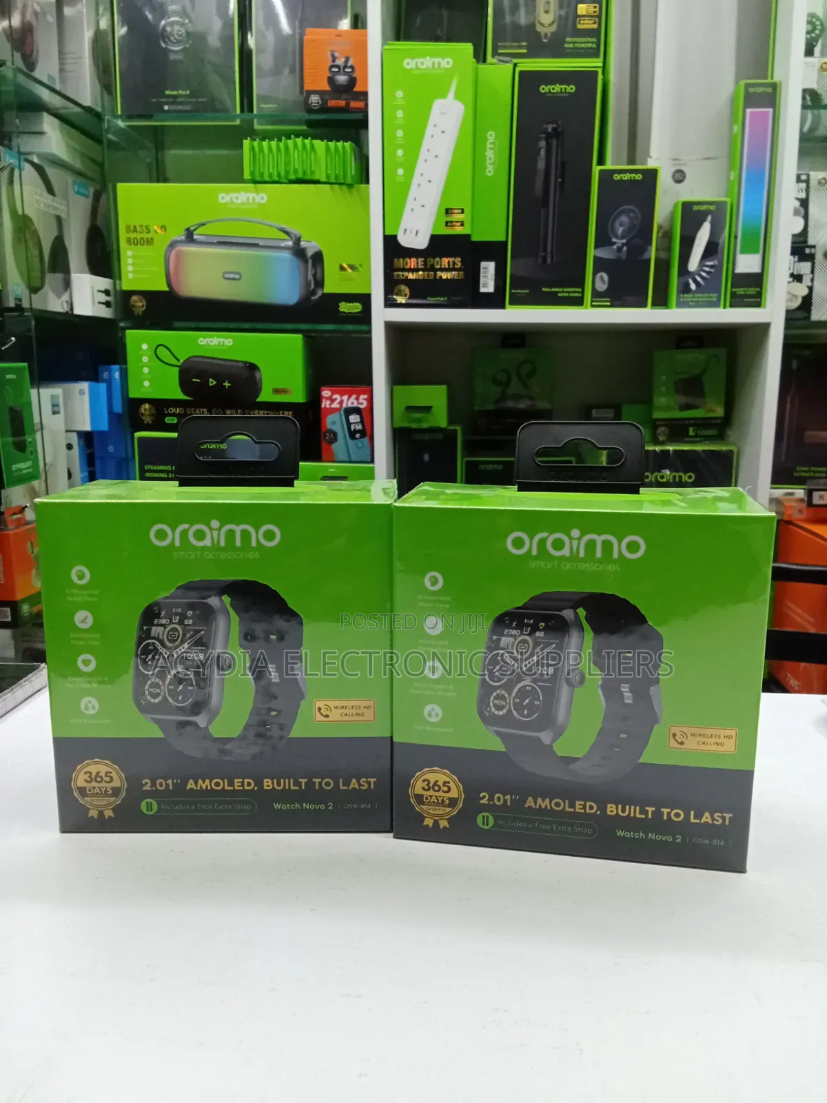 Oraimo Watch Nova 2 2.01" Amoled Display Smart Watch