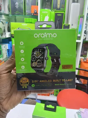 Oraimo Watch Nova 2 2.01" Amoled Display Smart Watch
