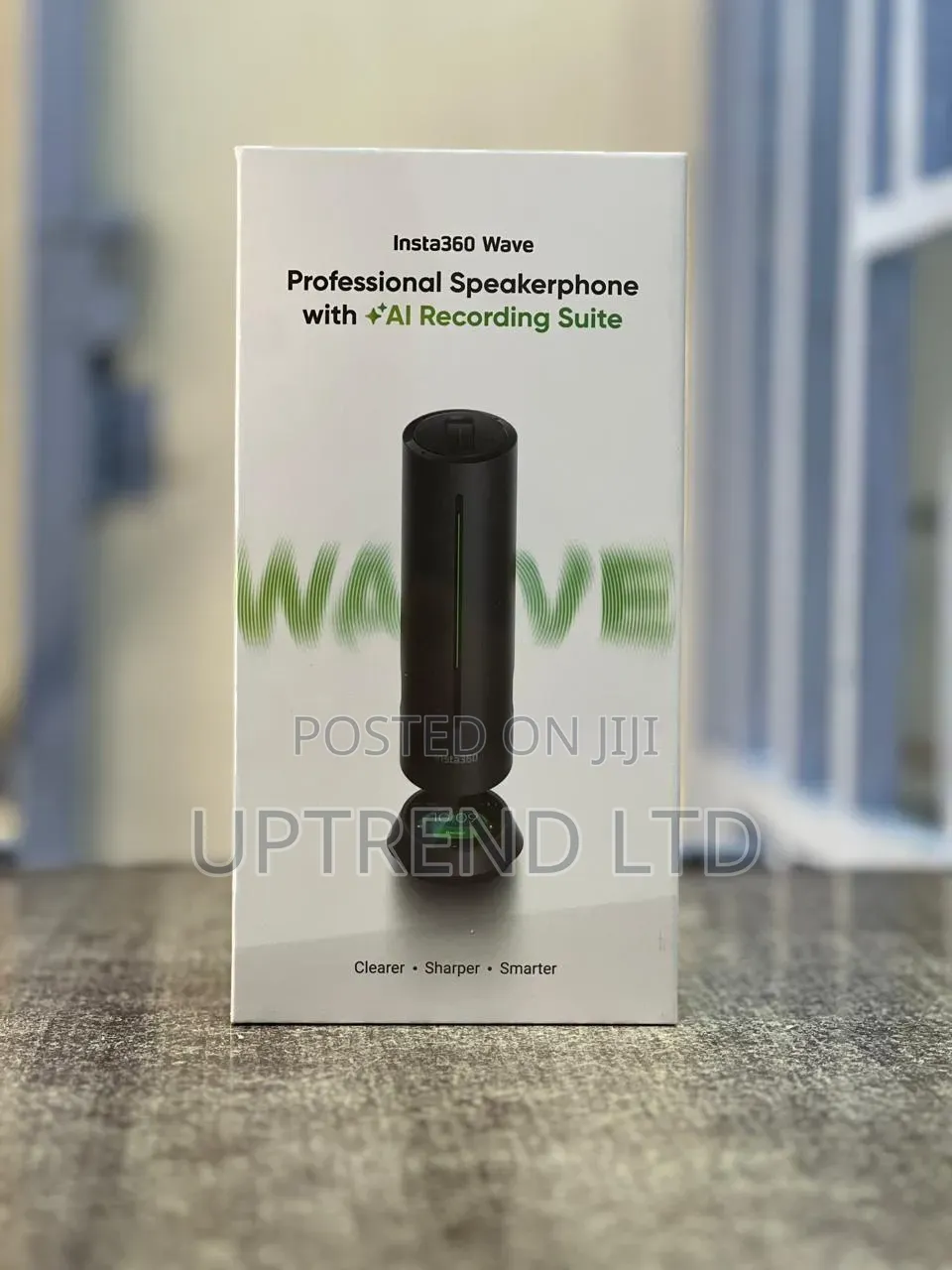 Insta360 Wave Professional Speakerphone With Ai Recording Suite