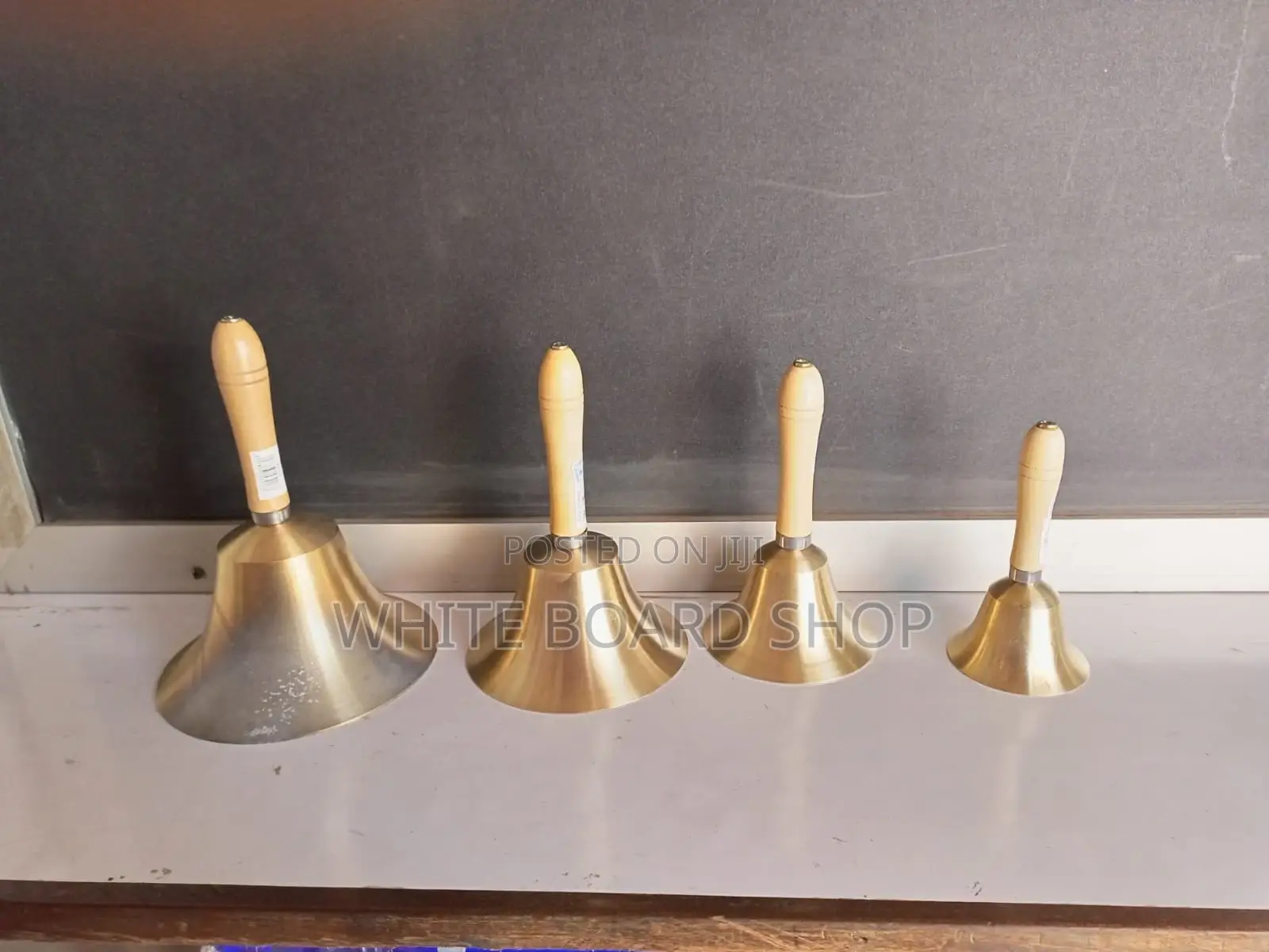College Hand Bells - Golden Finish